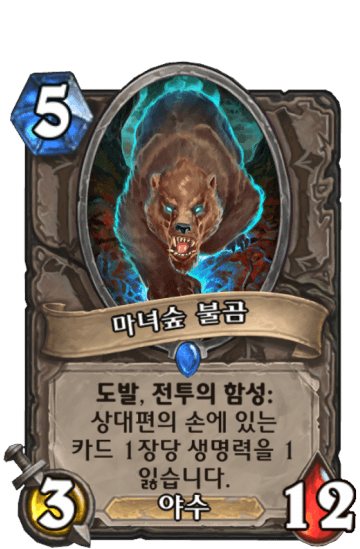 마녀숲 불곰