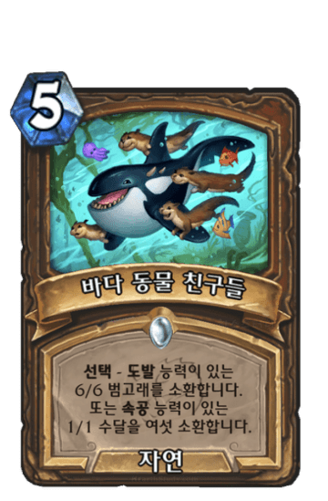 바다 동물 친구들