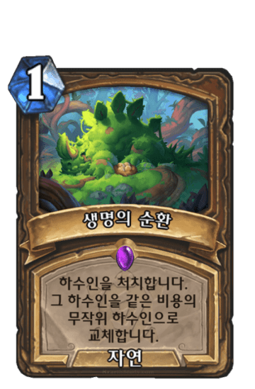 생명의 순환