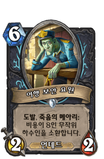 여행 보안 요원